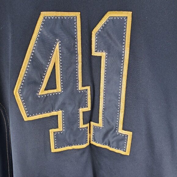 SAINTS Nike Men's Black White Football-NFL Jersey On Field Short Sleeve Small - Picture 6 of 15